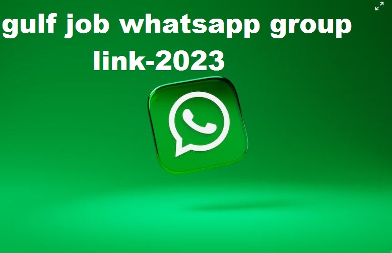 Gulf Jobs whatsapp Gropu Link