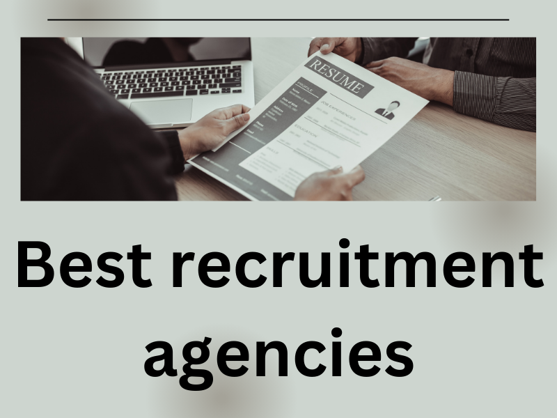 Best recruitment agencies