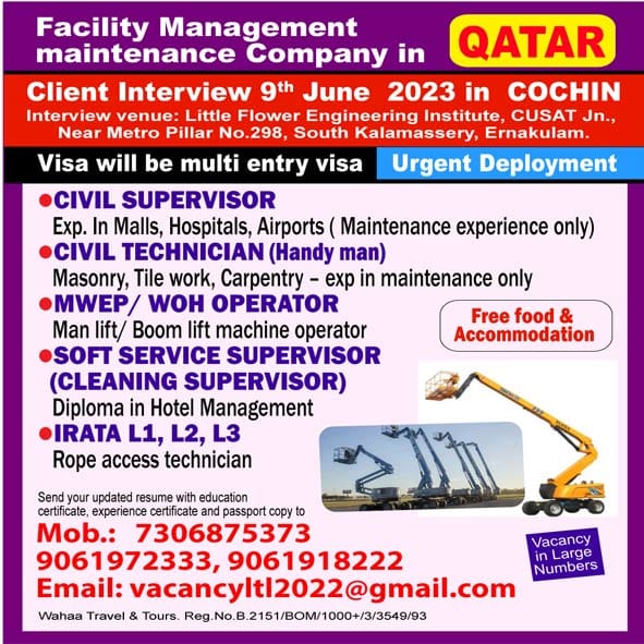 Facility Management maintenance Company in Qatar
