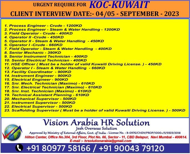 assignment abroad times Kuwait