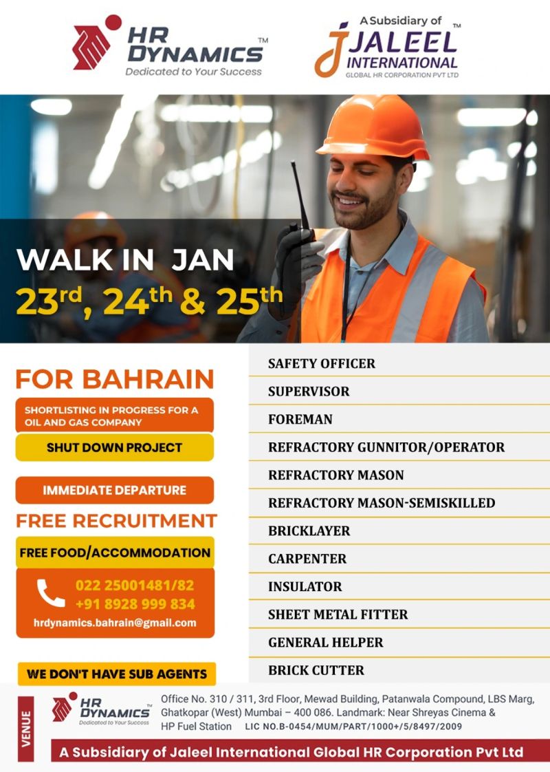 Bahrain Jobs Today